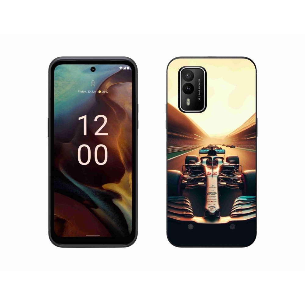 Gélový kryt mmCase na Nokia XR21 - formula 1