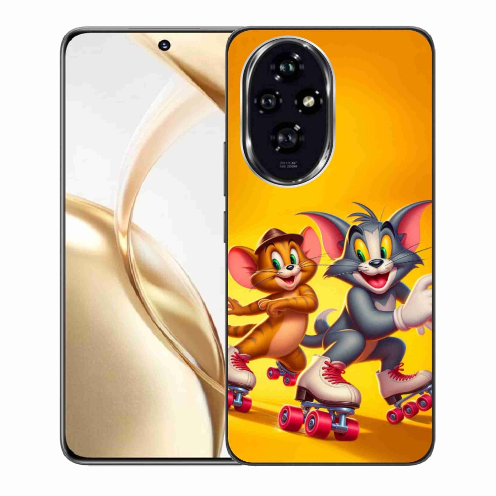 Gélový kryt mmCase na Honor 200 5G - tom a jerry