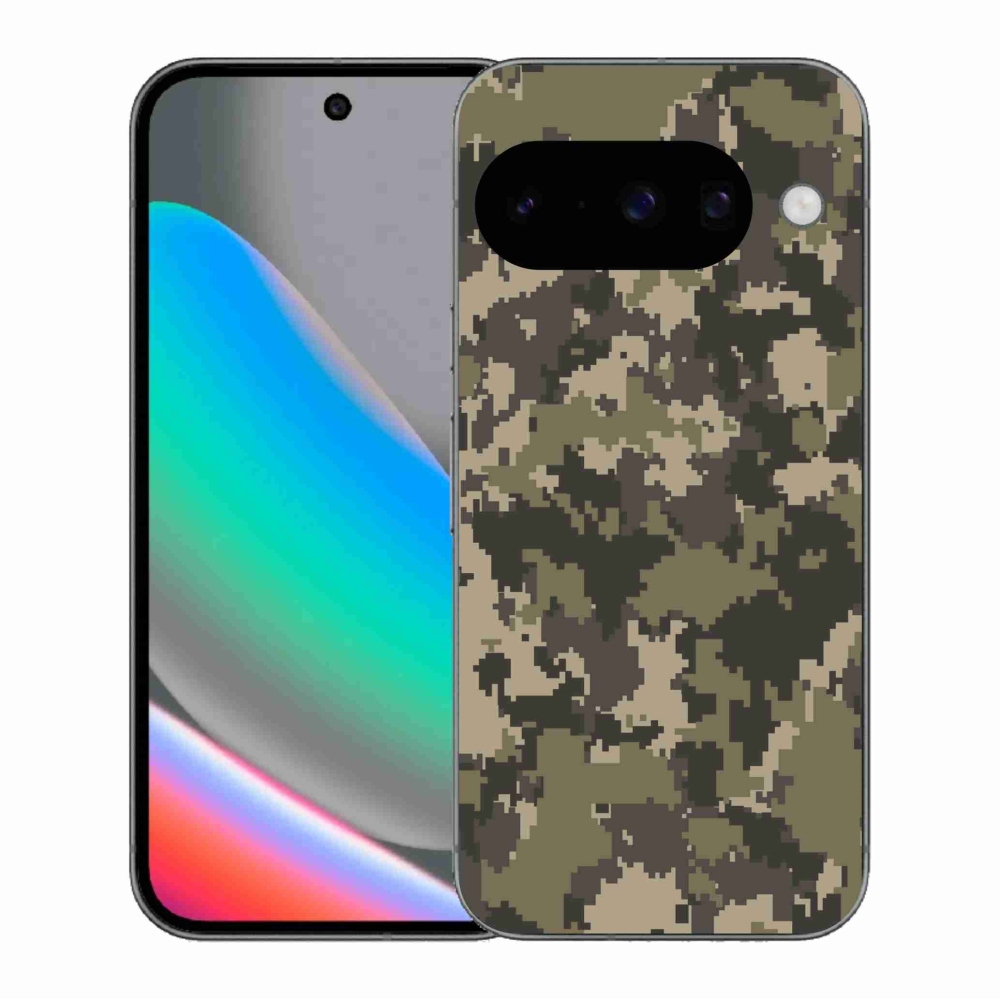 Gélový kryt mmCase na Google Pixel 10 - maskáčový vzor 12