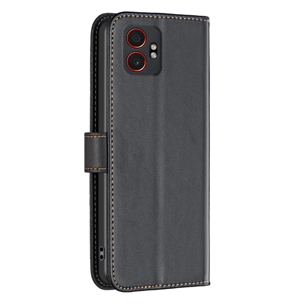 BNF knižkové púzdro na Samsung Galaxy Xcover 7 Pro - čierne