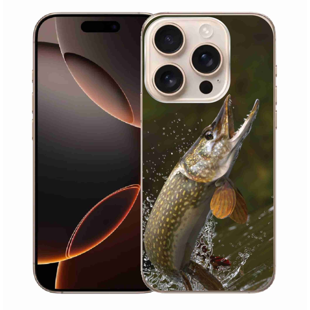 Gélový obal mmCase na iPhone 16 Pro Max - šťuka