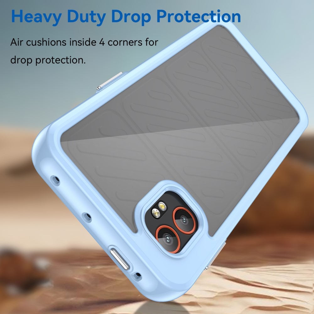Gélový obal s pevným chrbtom na Samsung Galaxy Xcover 7 Pro - modré