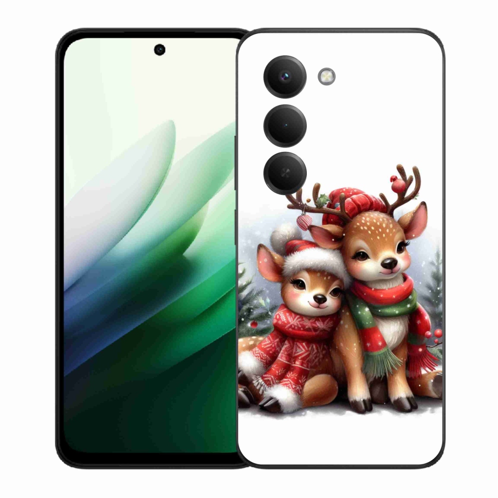 Gélový kryt mmCase na Xiaomi Redmi 15 5G (169mm) - vianočné soby