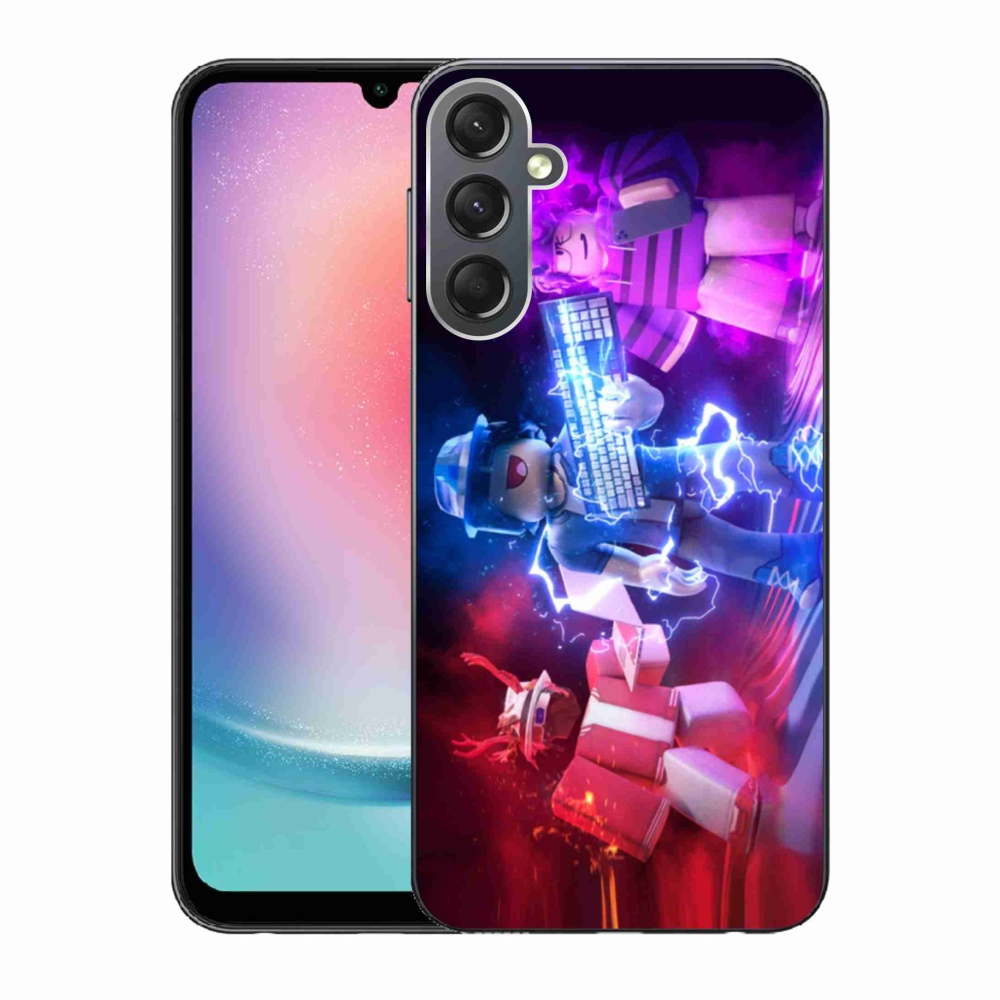 Gélový kryt mmCase na Samsung Galaxy A24 - roblox