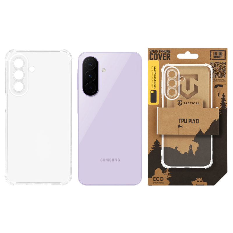 Taktický kryt TPU Plyo pre Samsung Galaxy A27 5G Transparent