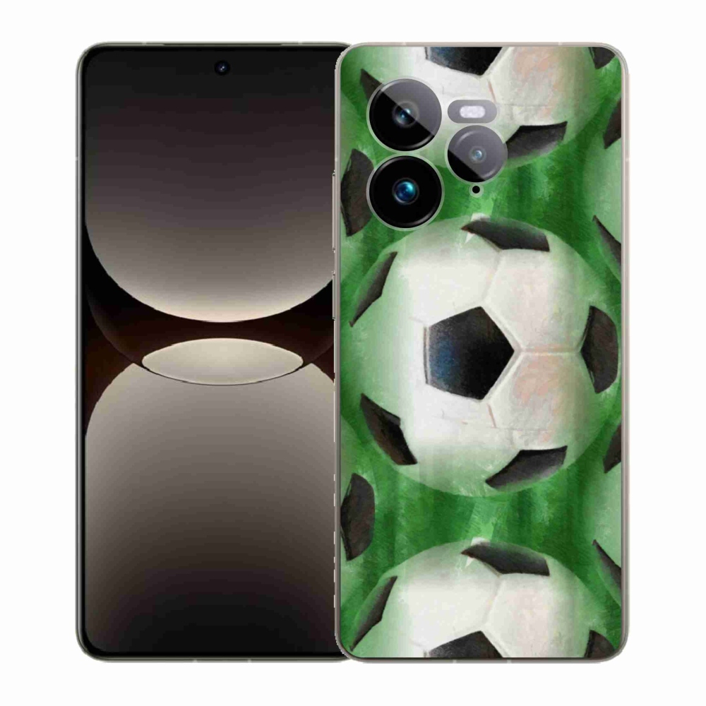 Gélový kryt mmCase na Realme GT 7 Pro 5G - futbalová lopta