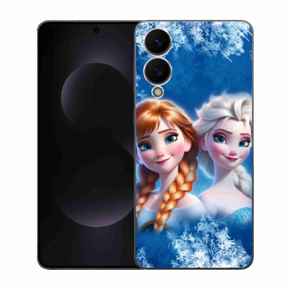Gélový kryt mmCase na Samsung Galaxy S25 Edge - ľadové kráľovstvo 2
