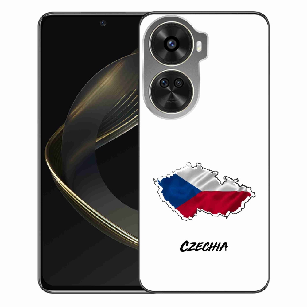 Gélový kryt mmCase na Huawei Nova 12 SE - Czechia biele pozadie