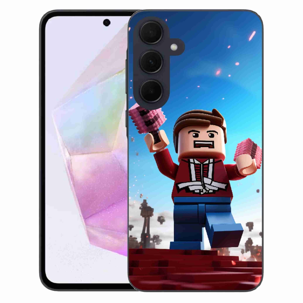 Gélový kryt mmCase na Samsung Galaxy A35 5G - roblox 2