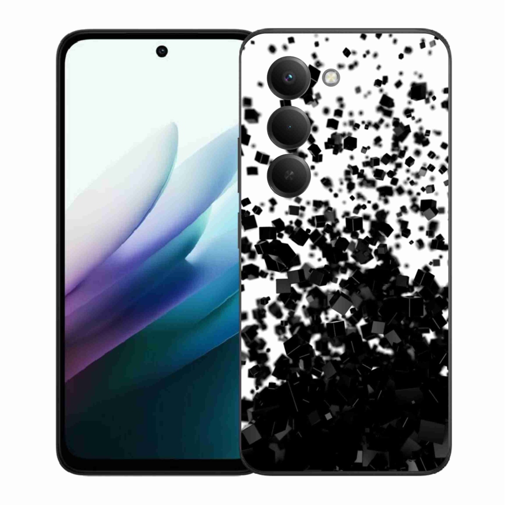 Gélový kryt mmCase na Xiaomi Redmi 15 4G/5G (171mm) - abstraktný vzor 1