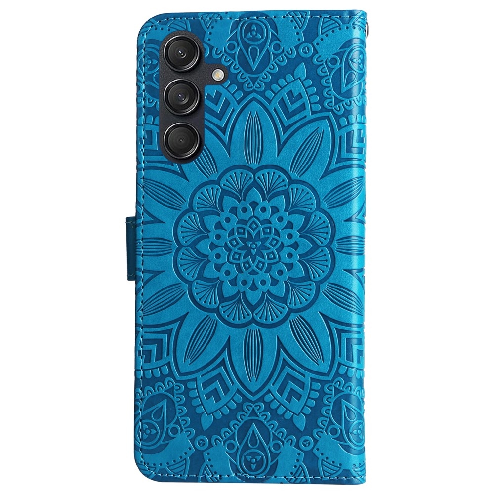 Sunflower knižkové púzdro na Samsung Galaxy M55 5G - modré