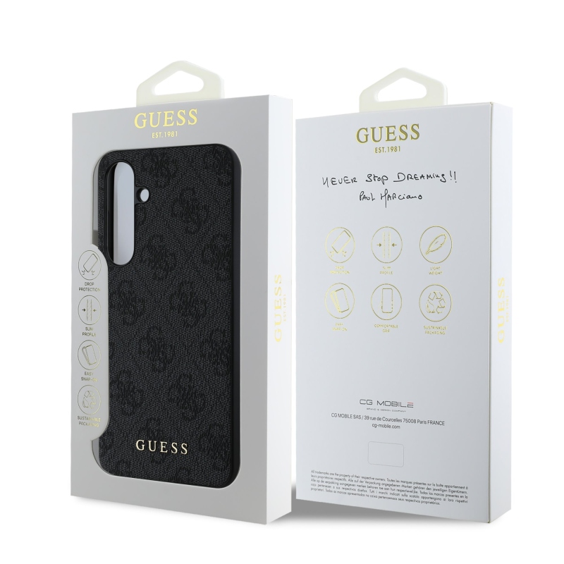 Zadný kryt Guess 4G pre Samsung Galaxy S24 FE Grey