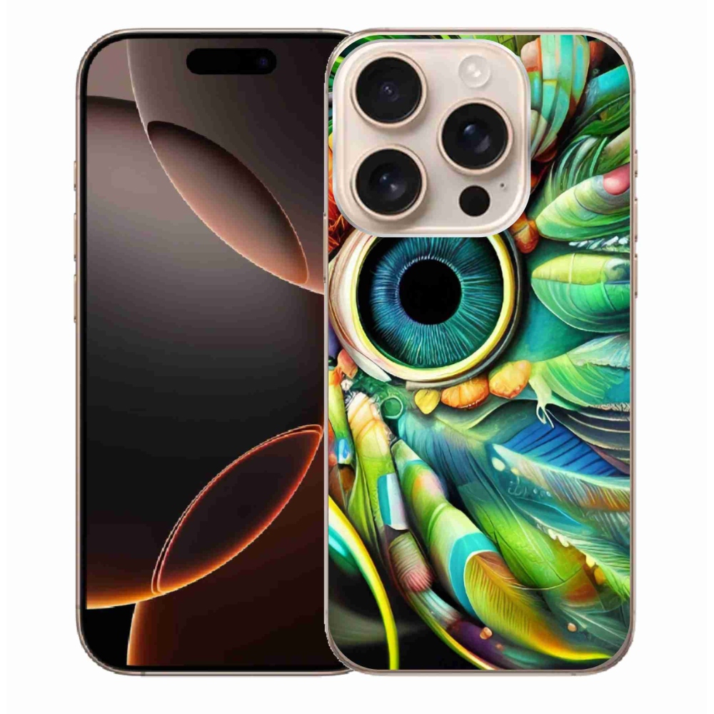 Gélový kryt mmCase na iPhone 16 Pro Max - abstraktný motív 18