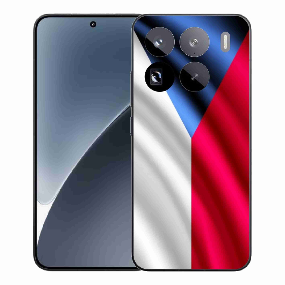 Gélový kryt mmCase na Xiaomi 15 Pro - česká vlajka