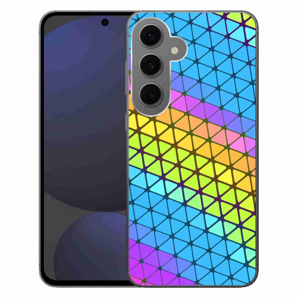 Gélový kryt mmCase na Samsung Galaxy S24 FE - abstraktný motív 16