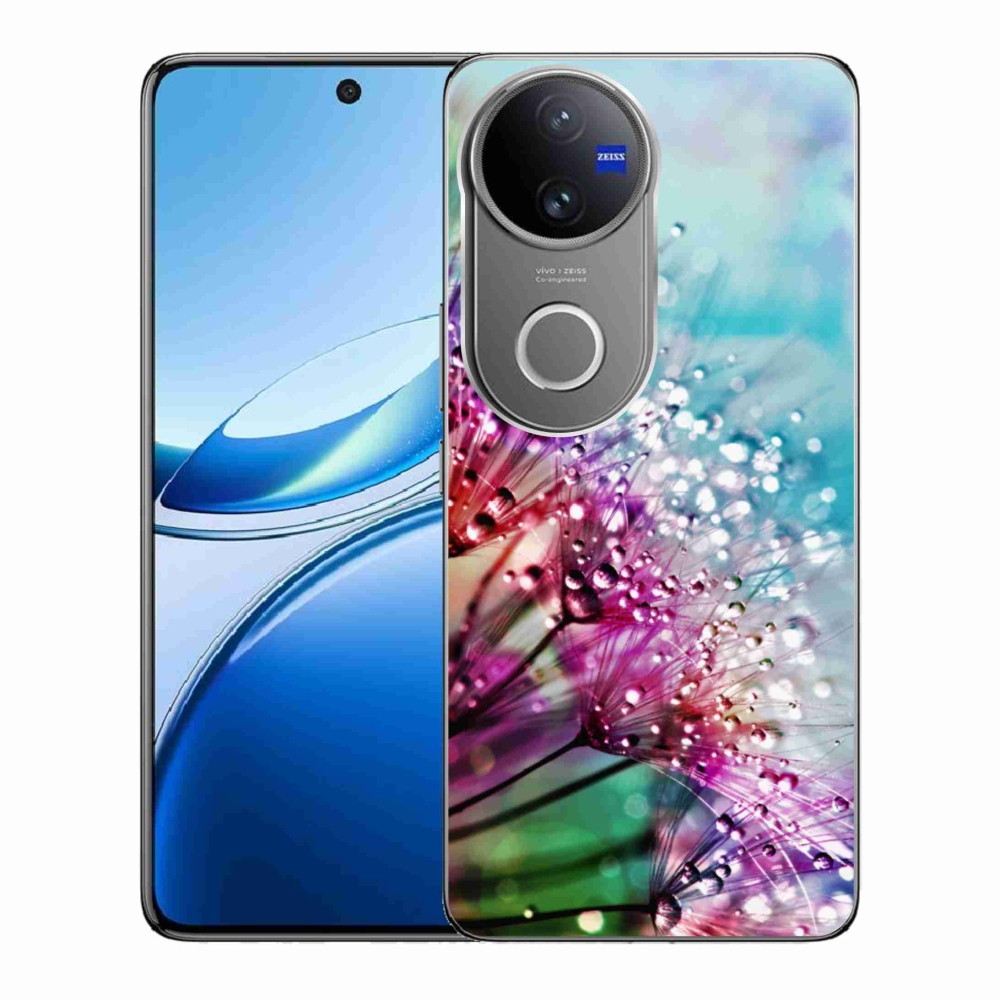 Gélový kryt mmCase na Vivo V50 5G - farebné kvety