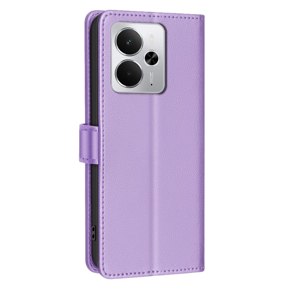 BINFEN knižkové puzdro na Realme 14 5G - fialové