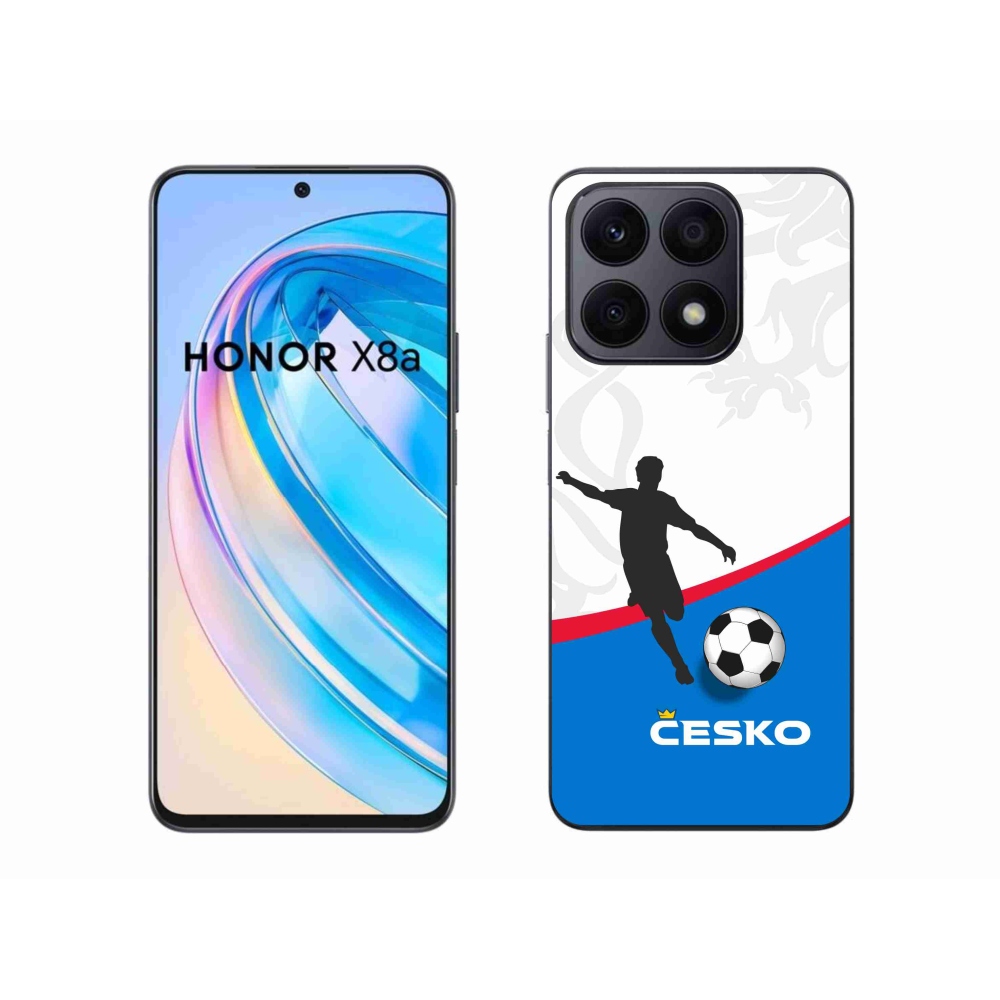 Gélový kryt mmCase na Honor X8a - futbal Česko 1
