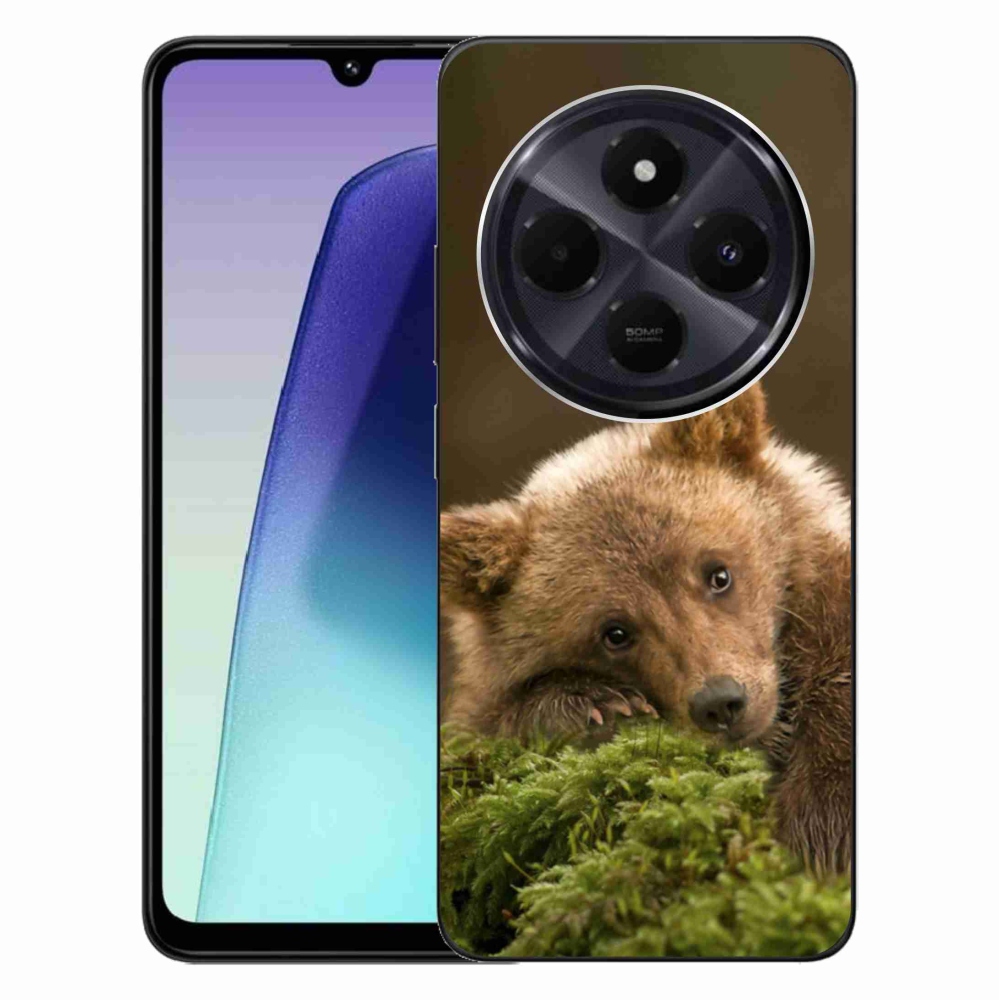 Gélový kryt mmCase na Xiaomi Redmi 14C/Poco C75 - medveď