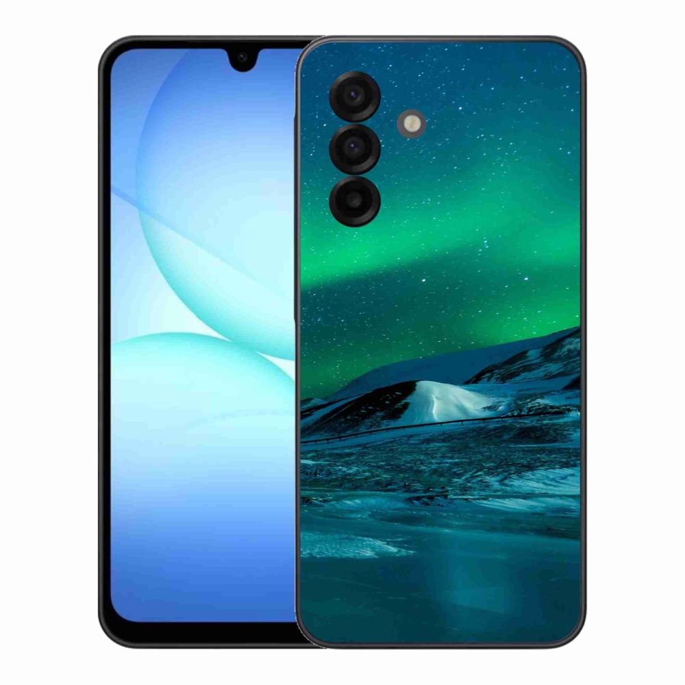 Gélový kryt mmCase na Samsung Galaxy A17 4G/5G - polárna žiara