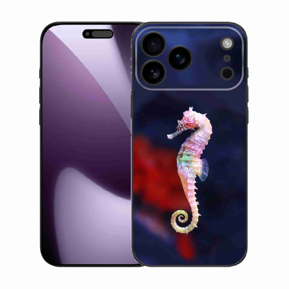 Gélový kryt mmCase na iPhone 17 Pro Max - morský koník