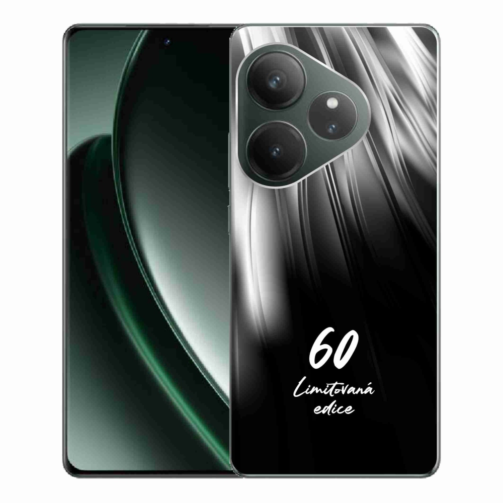 Gélový kryt mmCase na Realme GT 6 5G/GT 6T 5G - 60 limitovaná edícia čierne pozadie