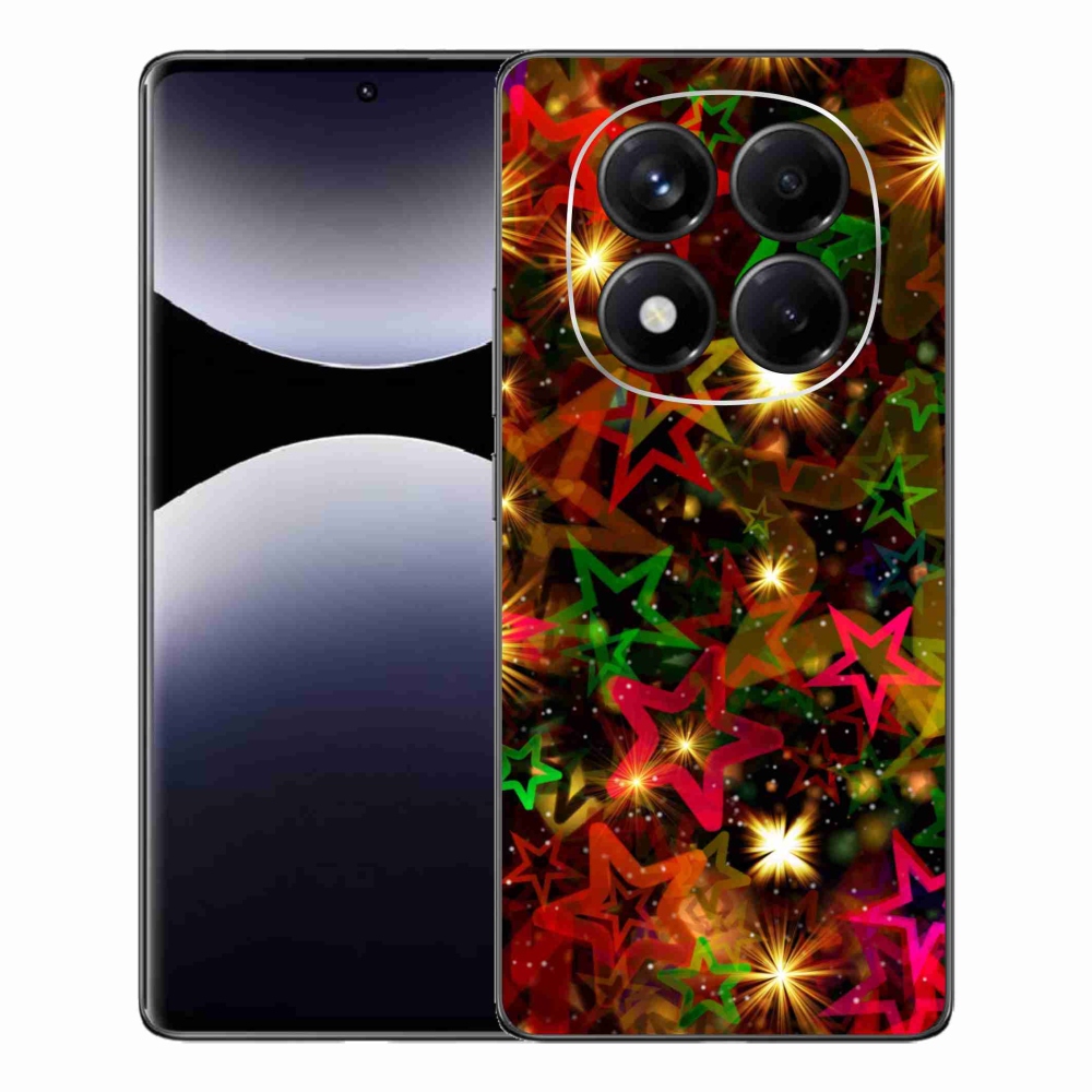 Gélový kryt mmCase na Xiaomi Redmi Note 14 Pro - farebné hviezdičky