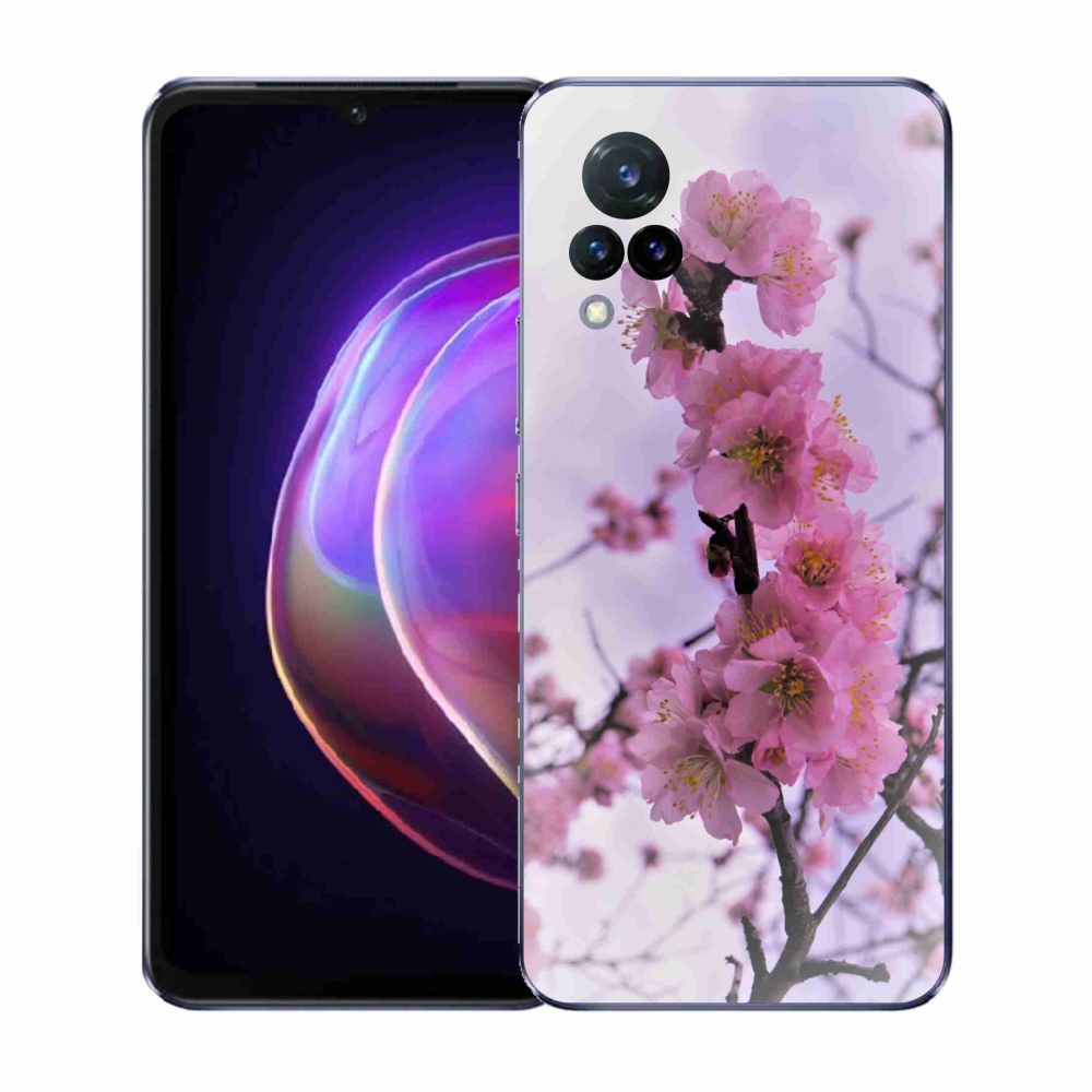Gélový kryt mmCase na Vivo V21 4G/5G - kvety 7