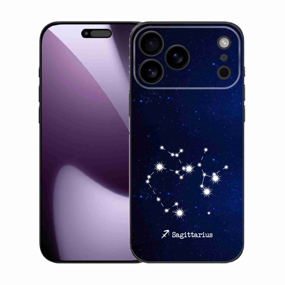 Gélový kryt mmCase na iPhone 17 Pro Max - súhvezdie Strelca