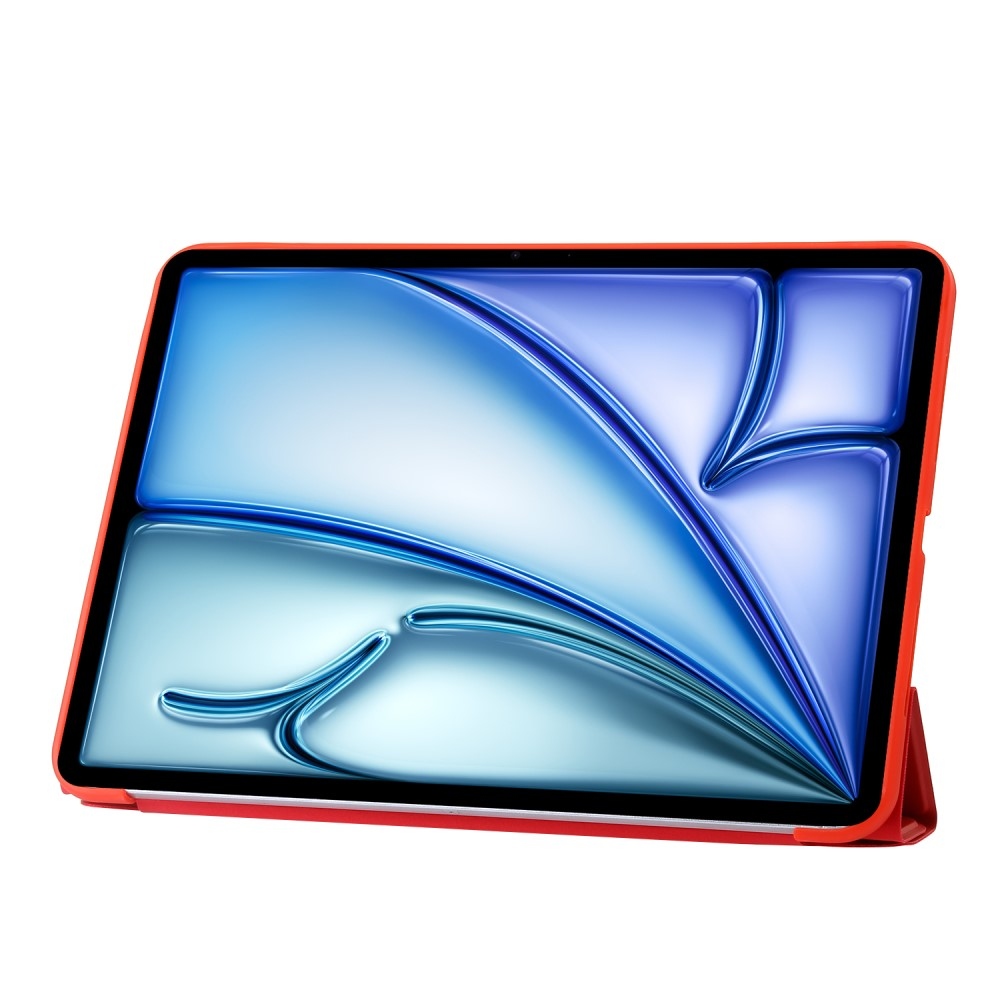 Origamis inteligentné polohovacie puzdro na tablet iPad Air 13 (2024)/(2025) - červené