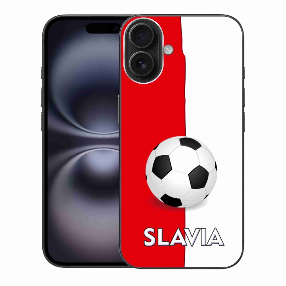 Gélový kryt mmCase na iPhone 16 Plus - futbal 2