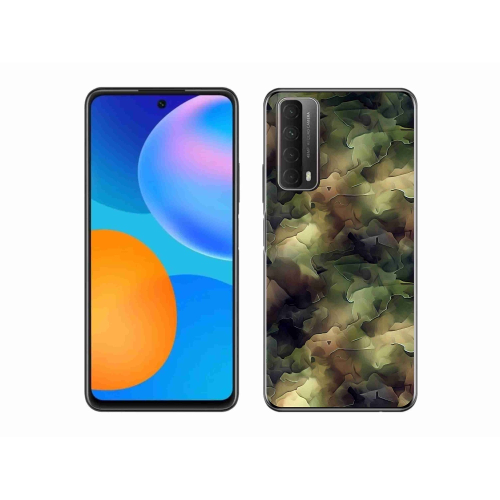 Gélový kryt mmCase na Huawei P Smart (2021) - maskáčový vzor 10