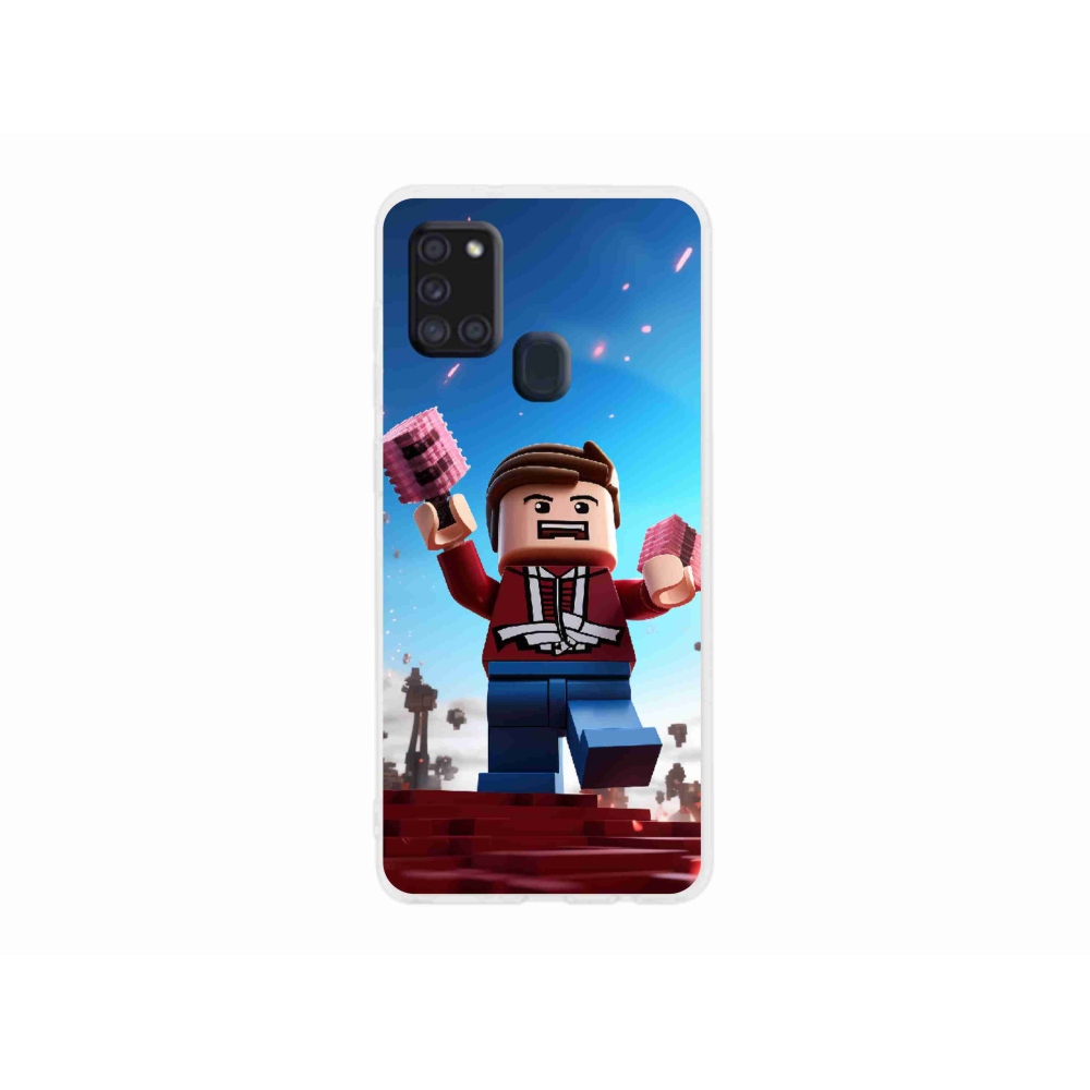 Gélový kryt mmCase na Samsung Galaxy A21s - roblox 2