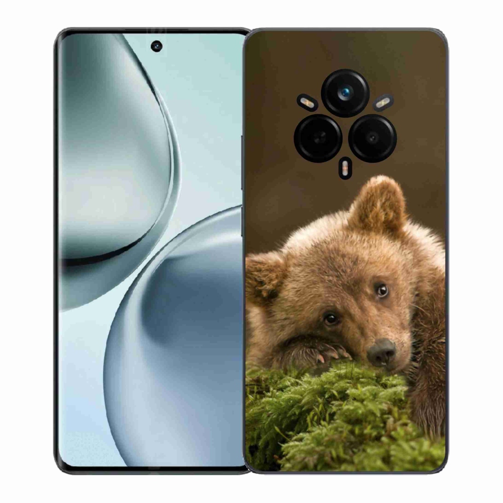 Gélový kryt mmCase na Realme 14 Pro+ 5G - medveď