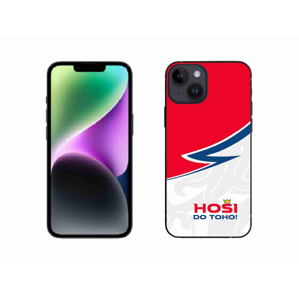 Gélový kryt mmCase na iPhone 14 - chlapci do toho