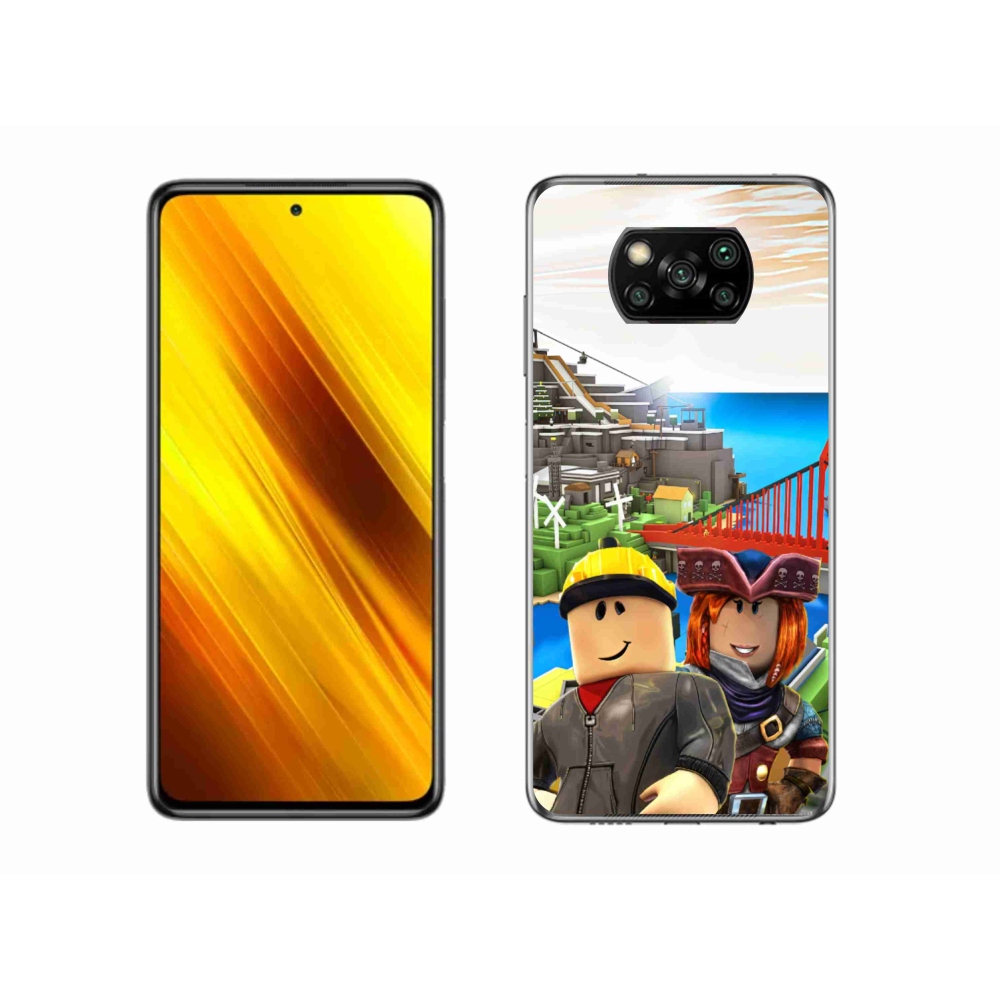 Gélový kryt mmCase na Xiaomi Poco X3 Pro - roblox 1