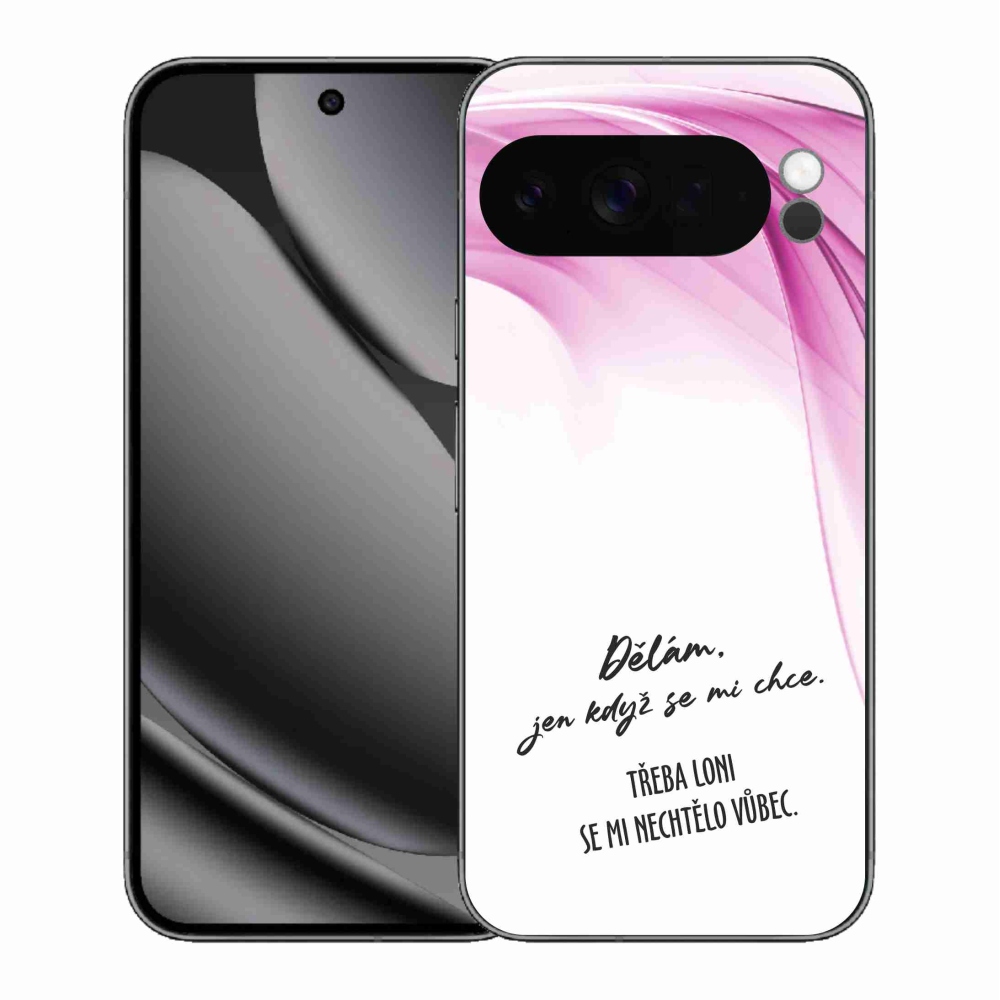 Gélový kryt mmCase na Google Pixel 10 Pro XL - vtipný text 12 biele pozadie