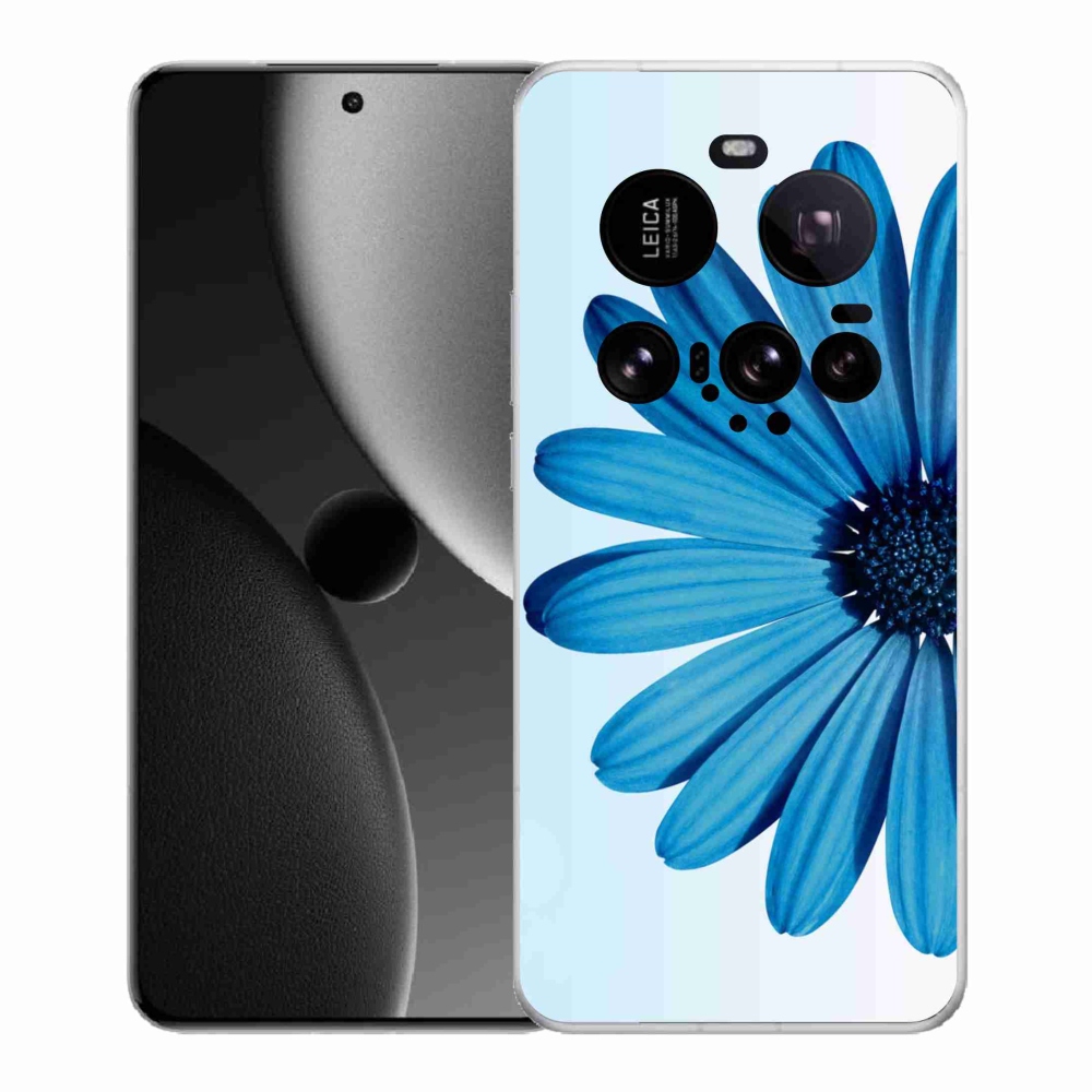 Gélový kryt mmCase na Xiaomi 15 Ultra - modrá margaréta