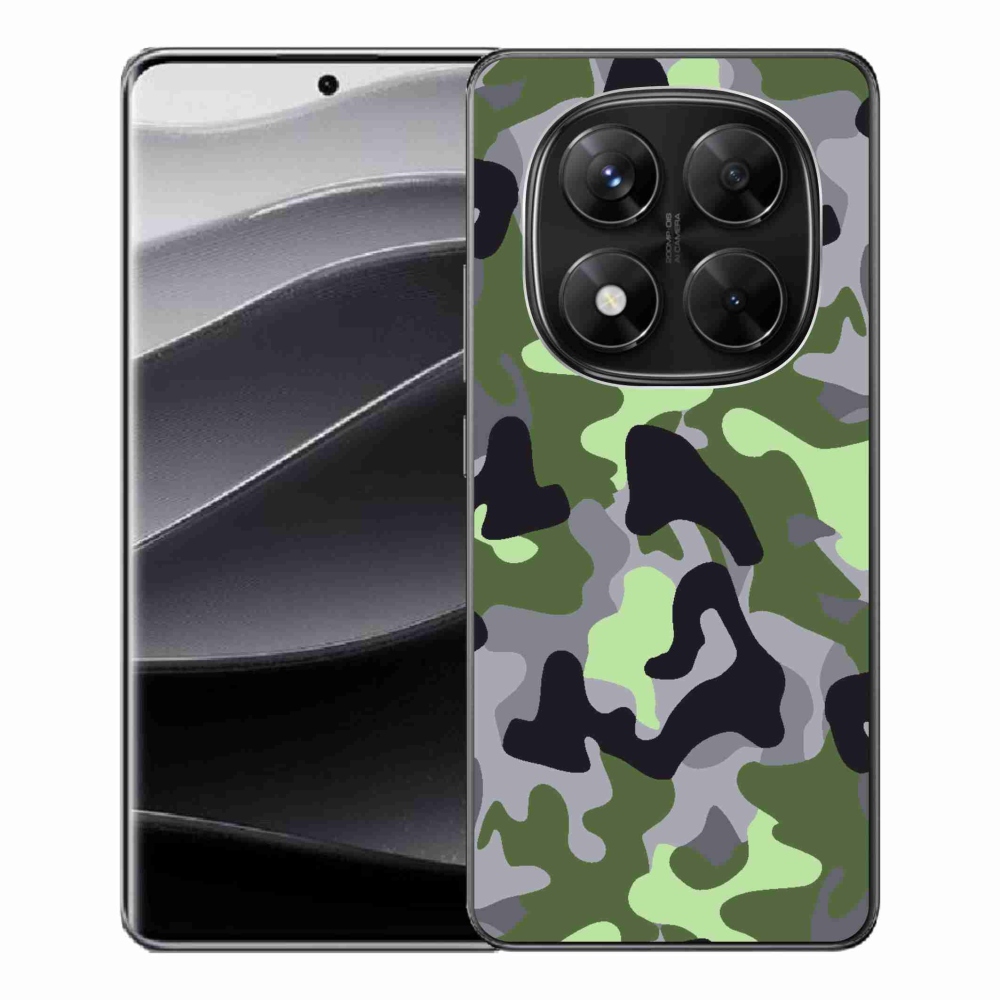 Gélový kryt mmCase na Xiaomi Redmi Note 14 Pro 5G/Poco X7 5G - maskáčový vzor 7
