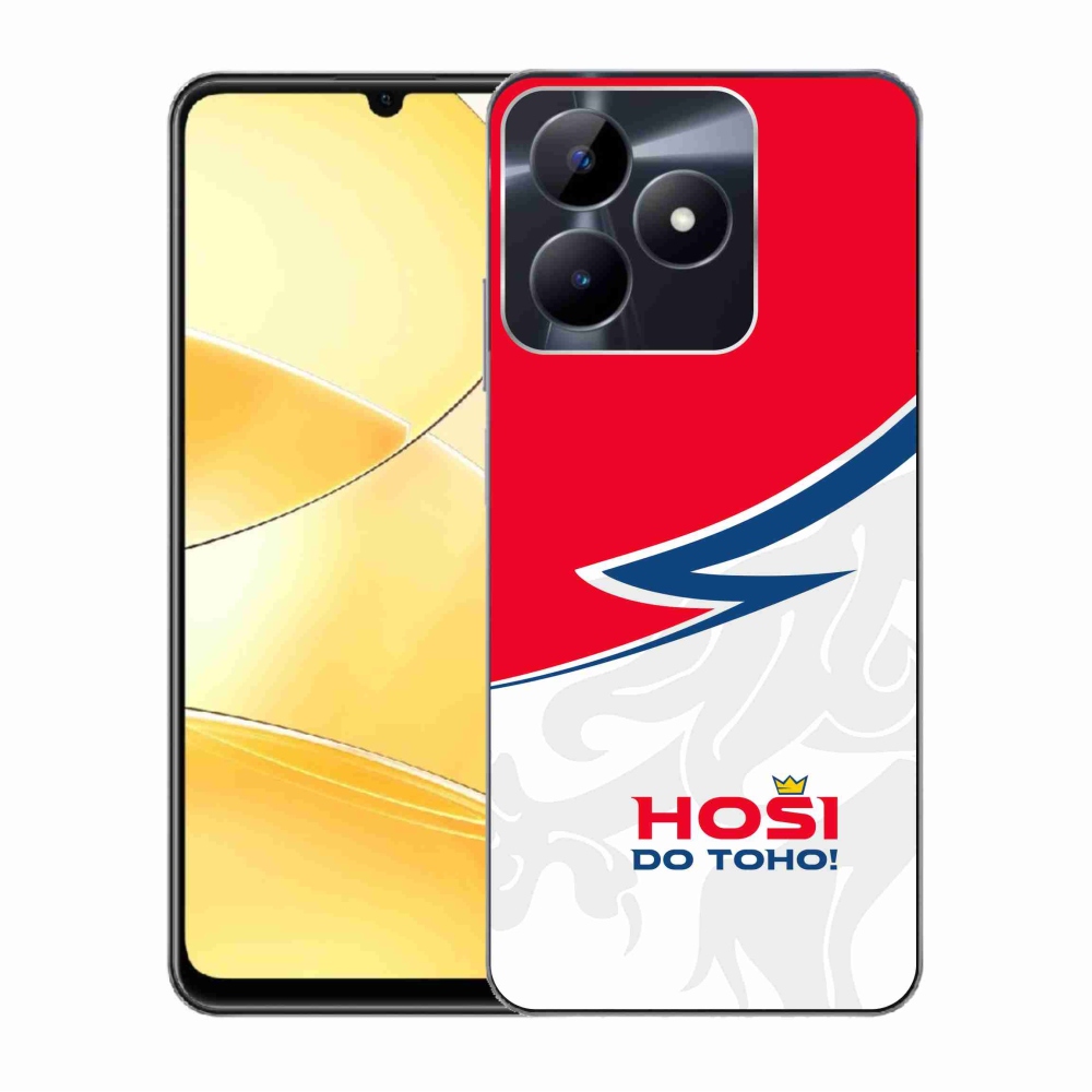 Gélový kryt mmCase na Realme C51/C53 - chlapci do toho