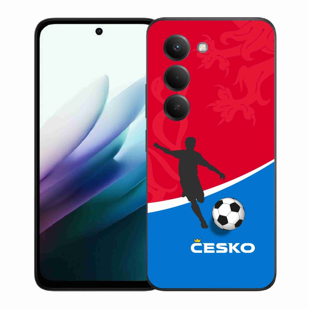 Gélový kryt mmCase na Xiaomi Redmi 15 4G/5G (171mm) - futbal Česko