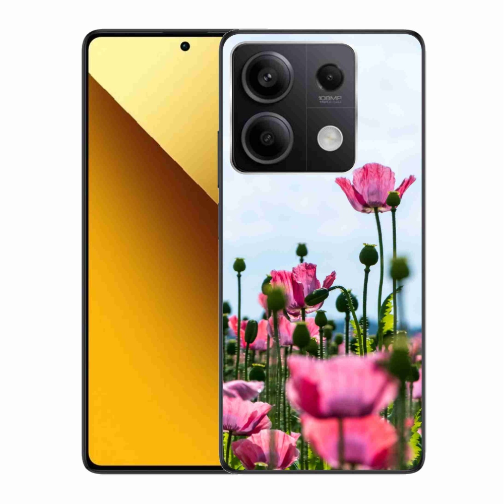 Gélový kryt mmCase na Xiaomi Redmi Note 13 5G - vlčí mak