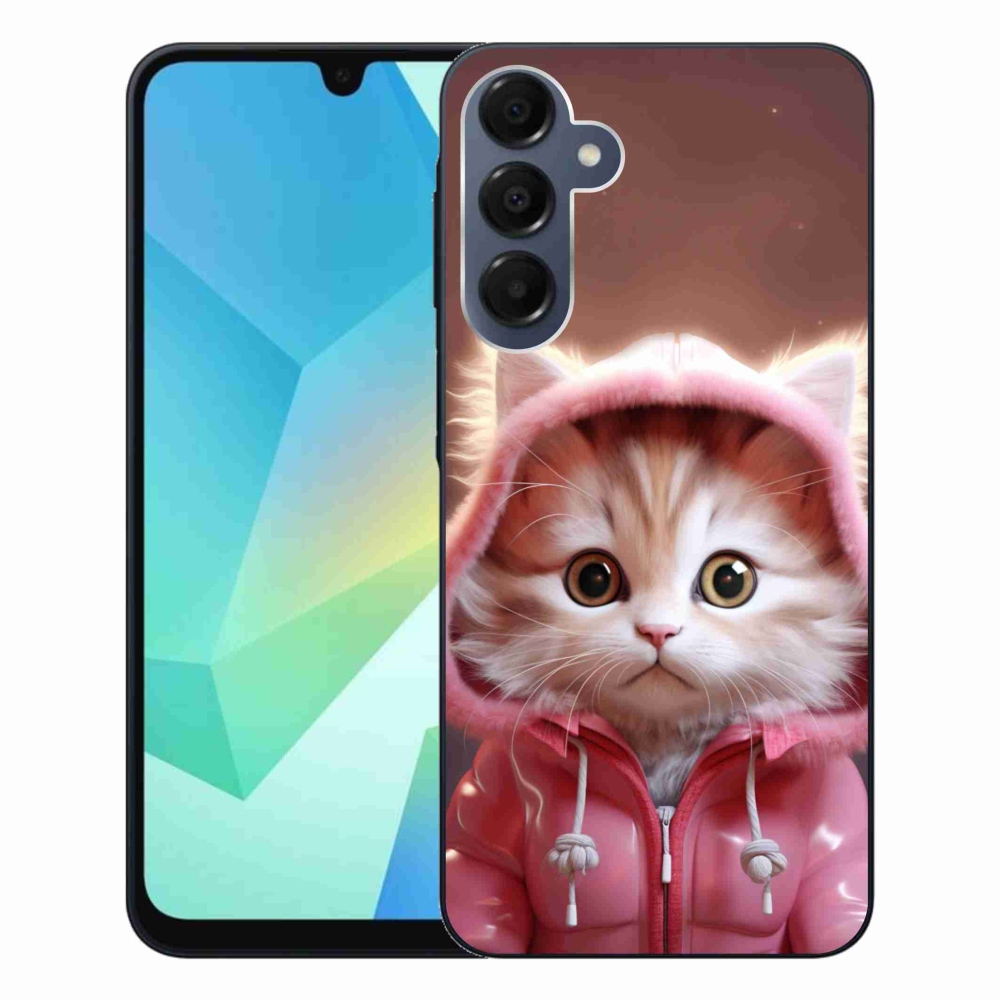 Gélový kryt mmCase na Samsung Galaxy A16 4G/5G - roztomilé mačiatko 3