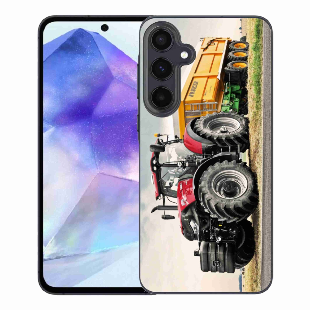 Gélový kryt mmCase na Samsung Galaxy A55 5G - traktor 3