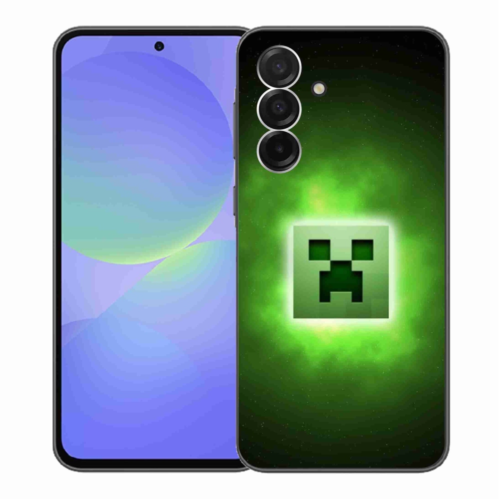 Gélový kryt mmCase na Samsung Galaxy A36 5G - minecraft