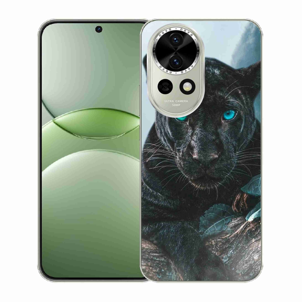 Gélový kryt mmCase na Huawei Nova 13 5G - čierny panter