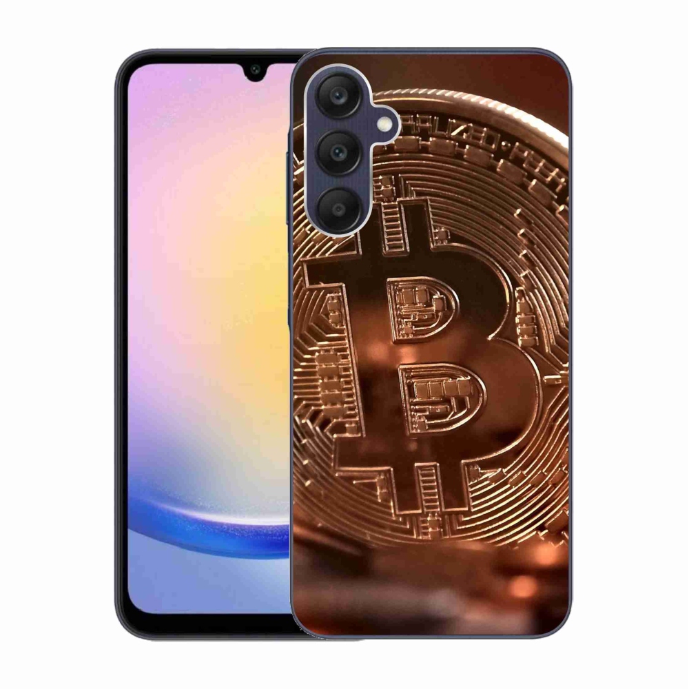 Gélový kryt mmCase na Samsung Galaxy A25 5G - bitcoin