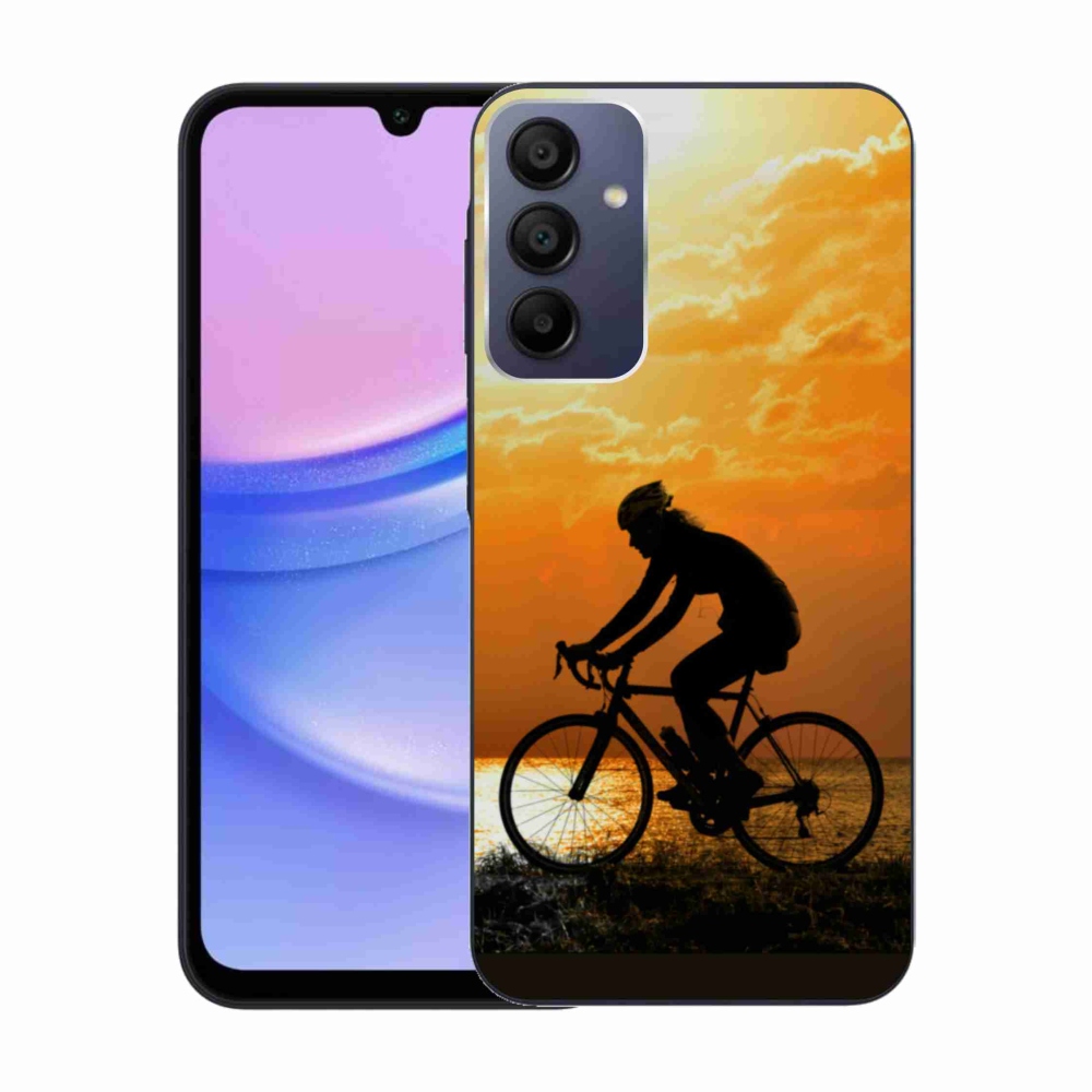 Gélový kryt mmCase na Samsung Galaxy A15 4G/5G - cyklovýlet