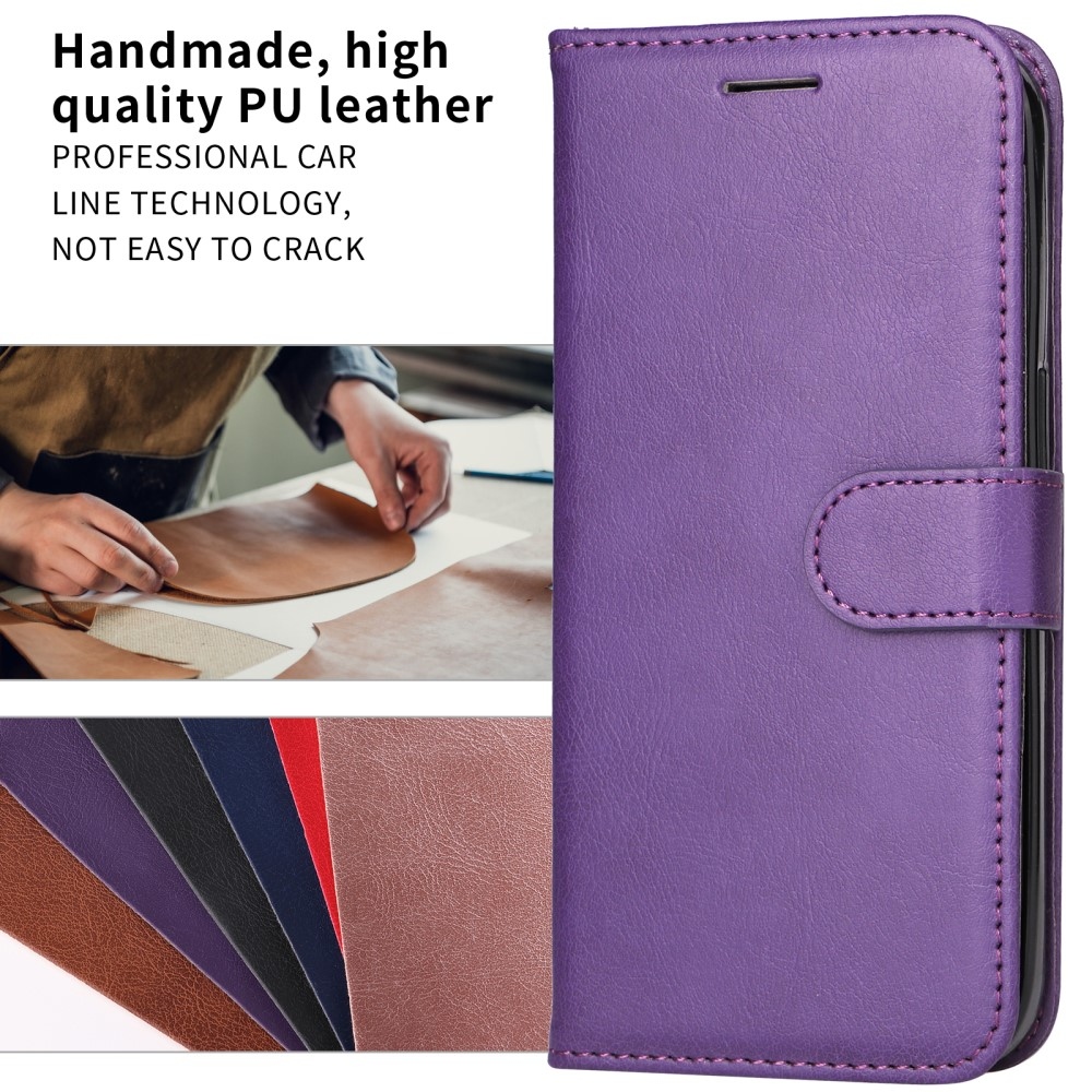 Wallet knižkové púzdro na Xiaomi Redmi A5 - fialové