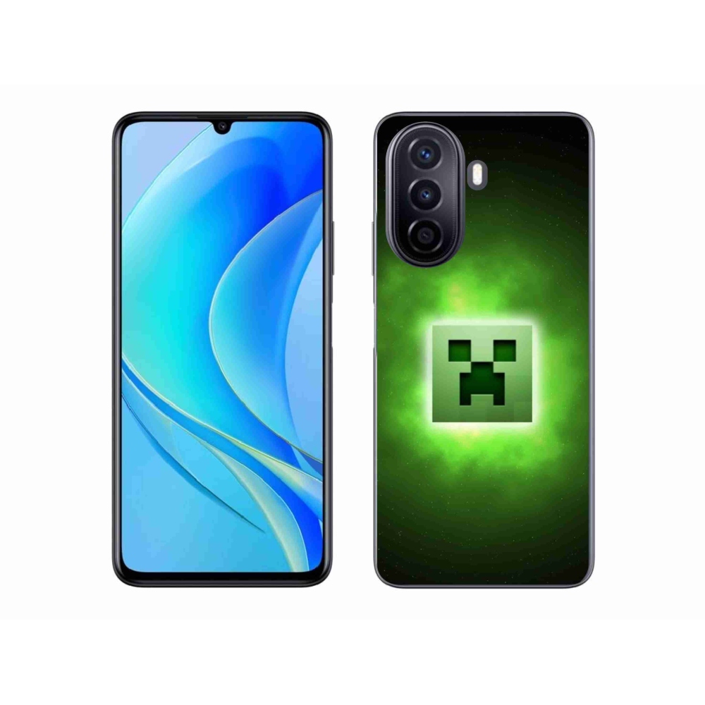 Gélový kryt mmCase na Huawei Nova Y70 - minecraft